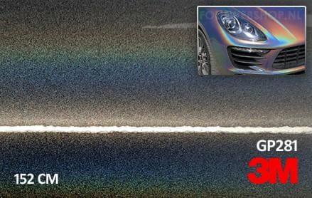 3M 2080 GP281 Gloss Flip Psychedelic folie