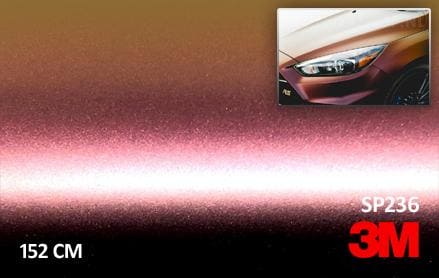 3M 2080 SP236 Satin Flip Volcanic Flare folie