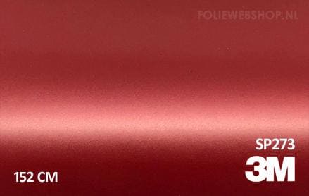 3M 2080 SP273 Satin Vampire Red folie