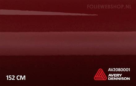 Avery SWF Gloss Burgundy folie