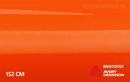 Avery SWF Gloss Orange folie