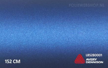 Avery SWF Matte Blue Metallic folie