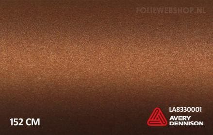 Avery SWF Matte Brown Metallic folie