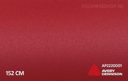 Avery SWF Matte Cherry Metallic folie