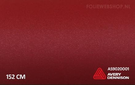 Avery SWF Matte Garnet Red Metallic folie