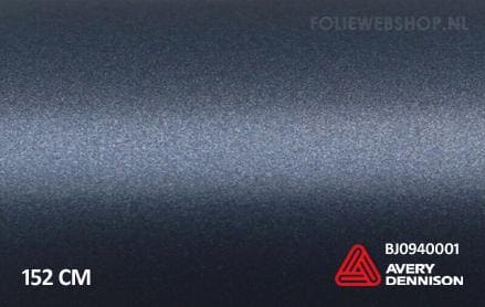 Avery SWF Satin Grey Blue Metallic folie