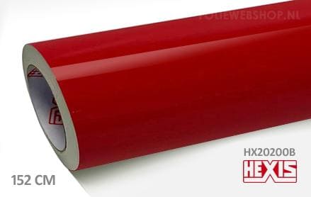 Hexis HX20200B Blood Red Gloss folie