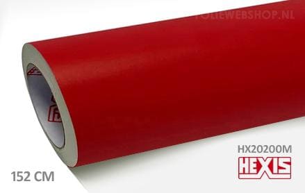 Hexis HX20200M Blood Red Matt folie