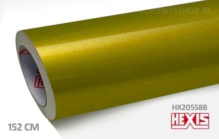 Hexis HX20558B Metallic Yellow Gloss folie