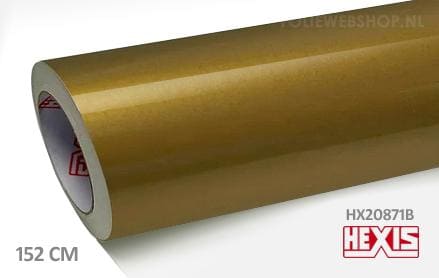 Hexis HX20871B Gold Gloss folie