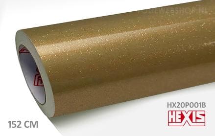 Hexis HX20P001B Zeus Gold Gloss folie