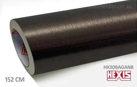 Hexis HX30BAGANB Brushed Aluminium Anthracite folie