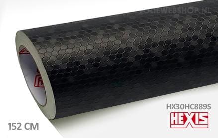 Hexis HX30HC889S Honey Comb Black folie