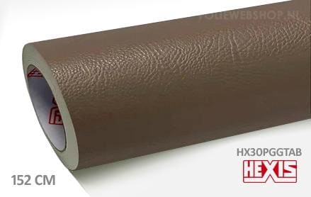 Hexis HX30PGGTAB Taupe Grain Leather Gloss folie