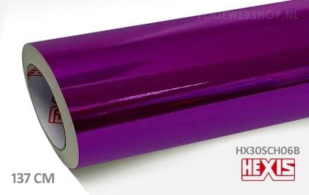 Hexis HX30SCH06B Super Chrome Purple Gloss folie